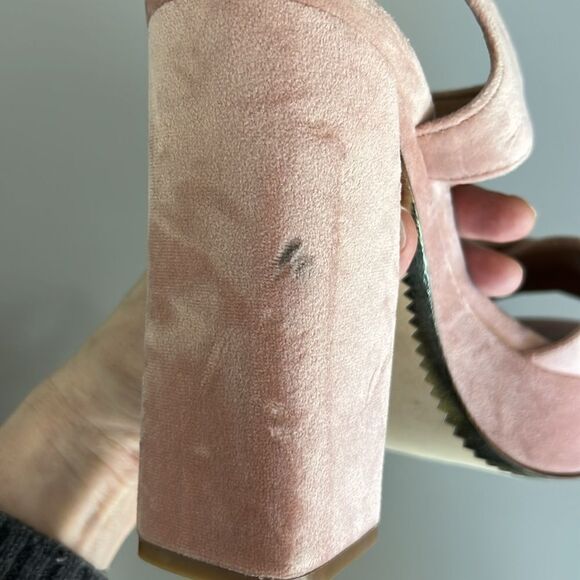 Tory Burch Loretta Velvet Platform Size 11 - Picture 6 of 14